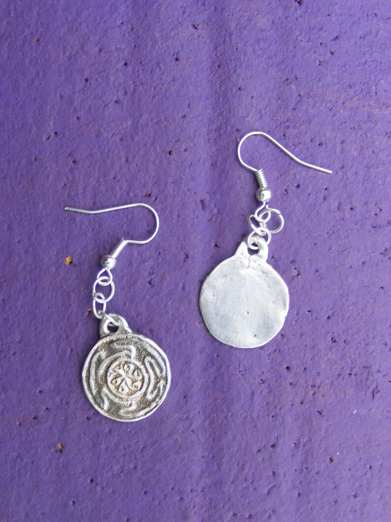 Hekate/'s Wheel Sterling Silver Earrings