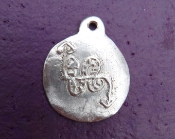 Scottish Pictish Adder Sterling Silver Pendant