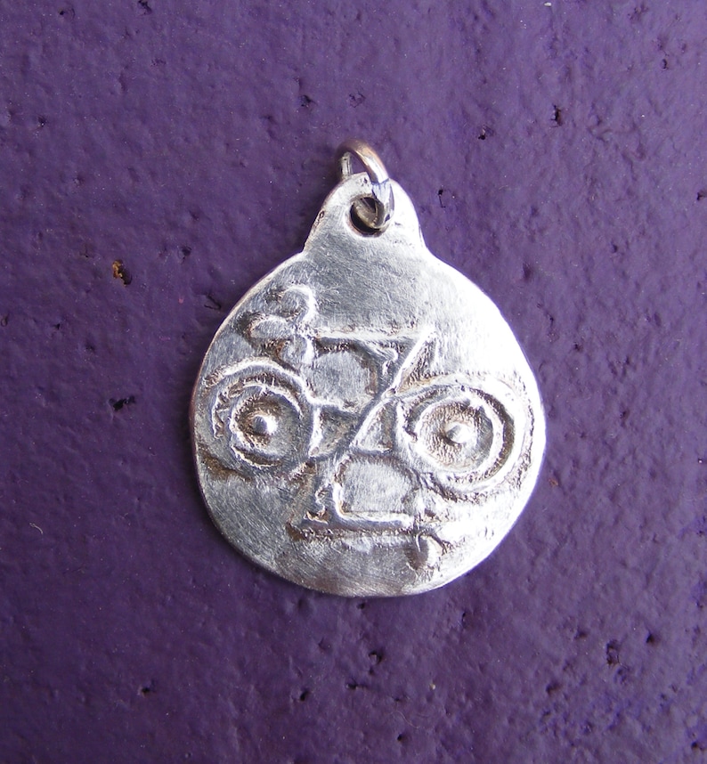 Scottish Pictish Doubledisk Zrod Sterling Silver Pendant Etsy UK