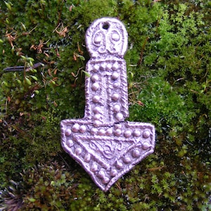 Thor&#39;s Hammer Mjölnir Viking Bronze Pendant