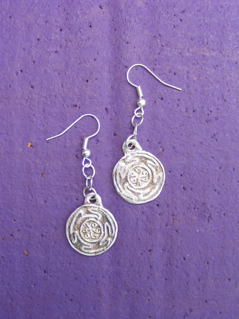 Hekate/'s Wheel Sterling Silver Earrings