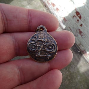 Scottish Pictish Double-disk Z-rod Bronze Pendant - Etsy UK