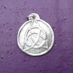 Triquetra Celtic Trinity Celtic Knot Sterling Silver Pendant