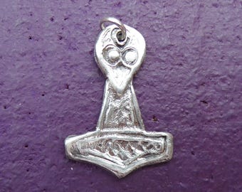 Viking Thor's Hammer Mjölnir Sterling Silver Pendant