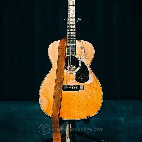 Robert Earl Keen's Collings Guitar (color matte print)