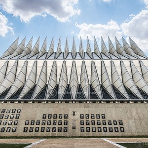 Air Force Academy Chapel - Color Print