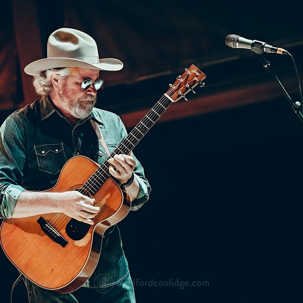 Robert Earl Keen - Live at Whitewater Amphitheatre in 2019 (color matte print)