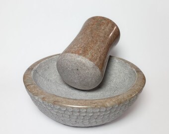 Mortar & Pestle, Tennessee Marble, Pink Marble