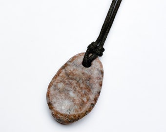 Worry Stone Pendant, Tennessee Marble