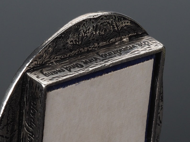 small photo frame with poem.