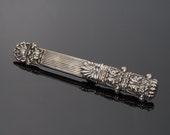 Georgian silver etui, antique etui, vintage needle case, very slim etui silver needle case pins and needles accessories antique sewing tools