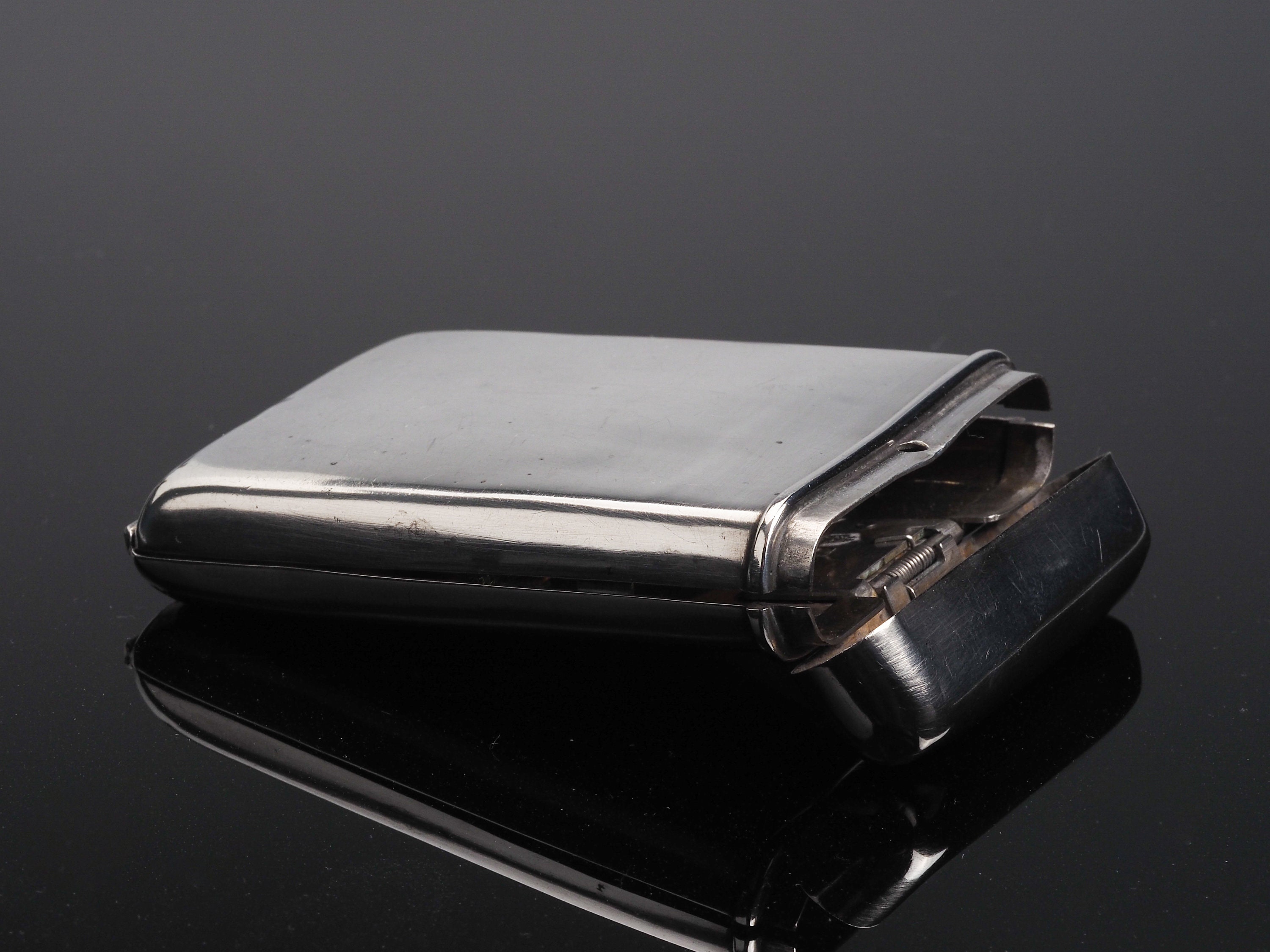 Rare Flip Top Cigarette Case, Silver Antique Cigarette Case, Same Style as  Used in Peaky Blinders by Thomas Shelby, Cillian Murphy