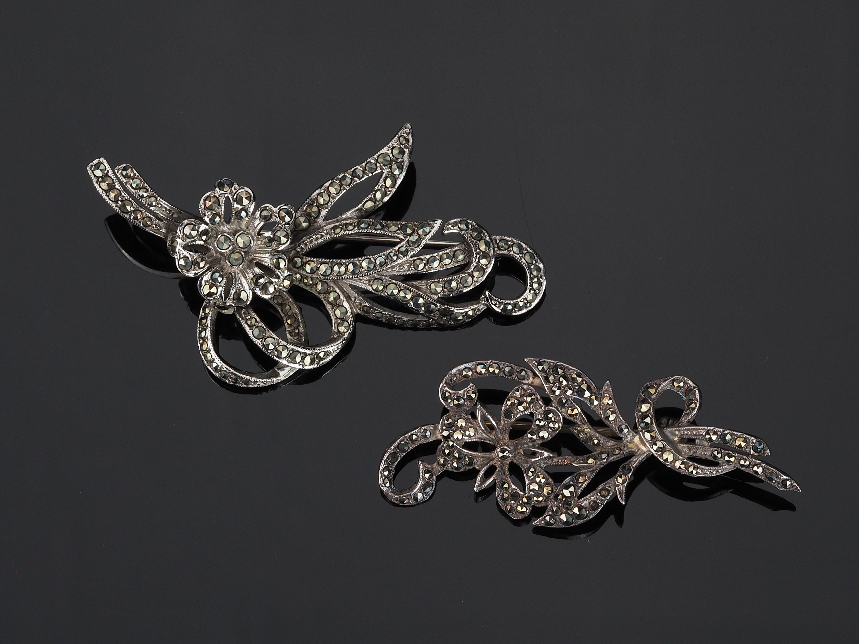 Marcasite brooches sale