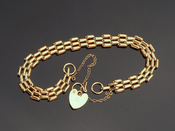 Antique gold bracelet, antique bracelet, vintage b