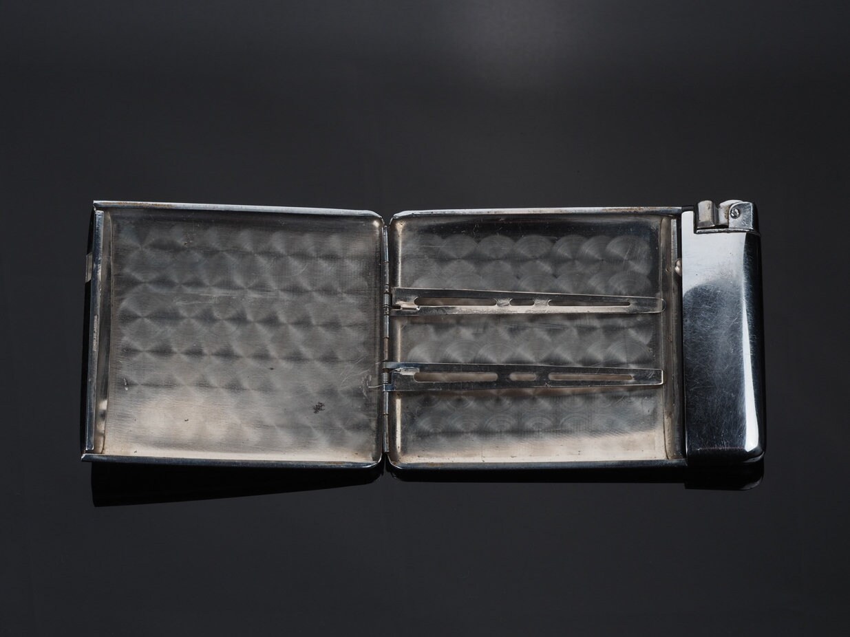 Flip Top Cigarette Case With Lighter, Cigarette Holder Same Type as Peaky  Blinders, Cillian Murphy Case by Tommy Shelby, Thomas Shelby