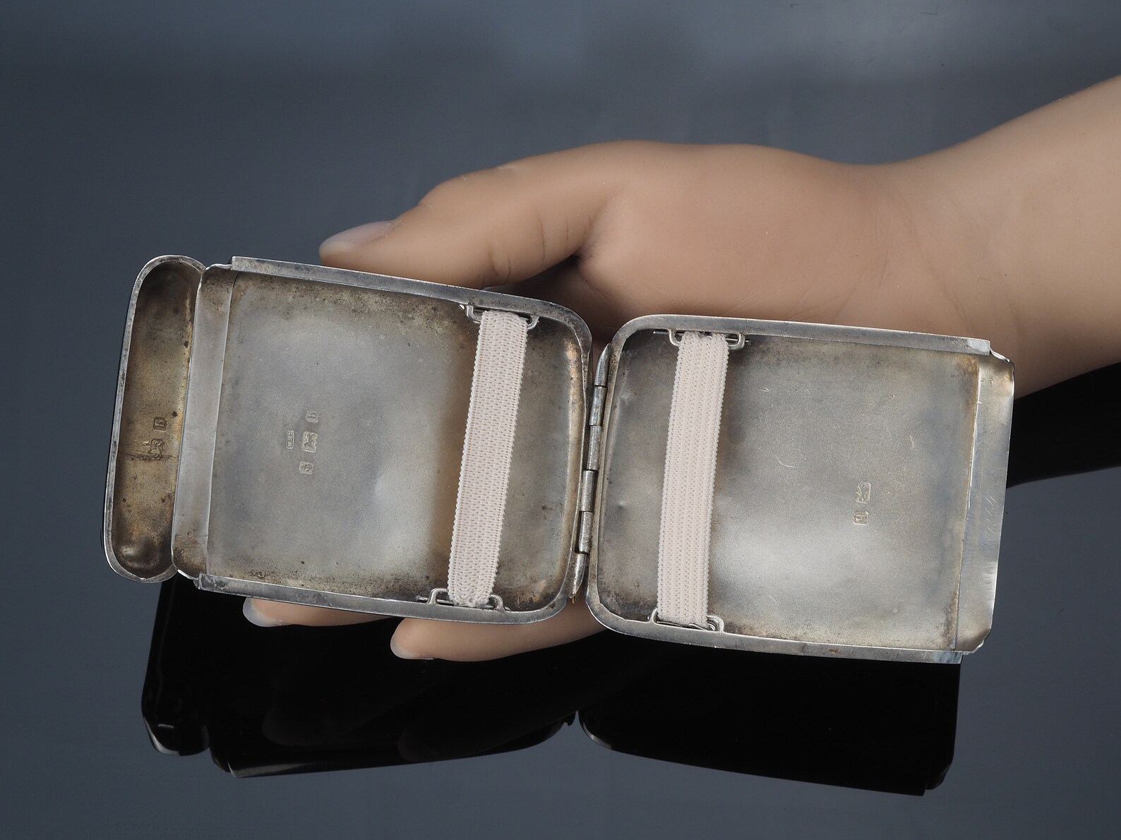 Rare Flip Top Cigarette Case Silver Antique Cigarette Case Etsy UK