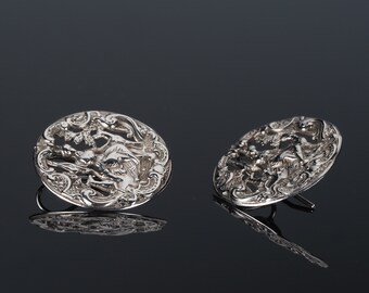 アンティーク 9ct ゴールド ラベリア ラベリア ペンダント ロング