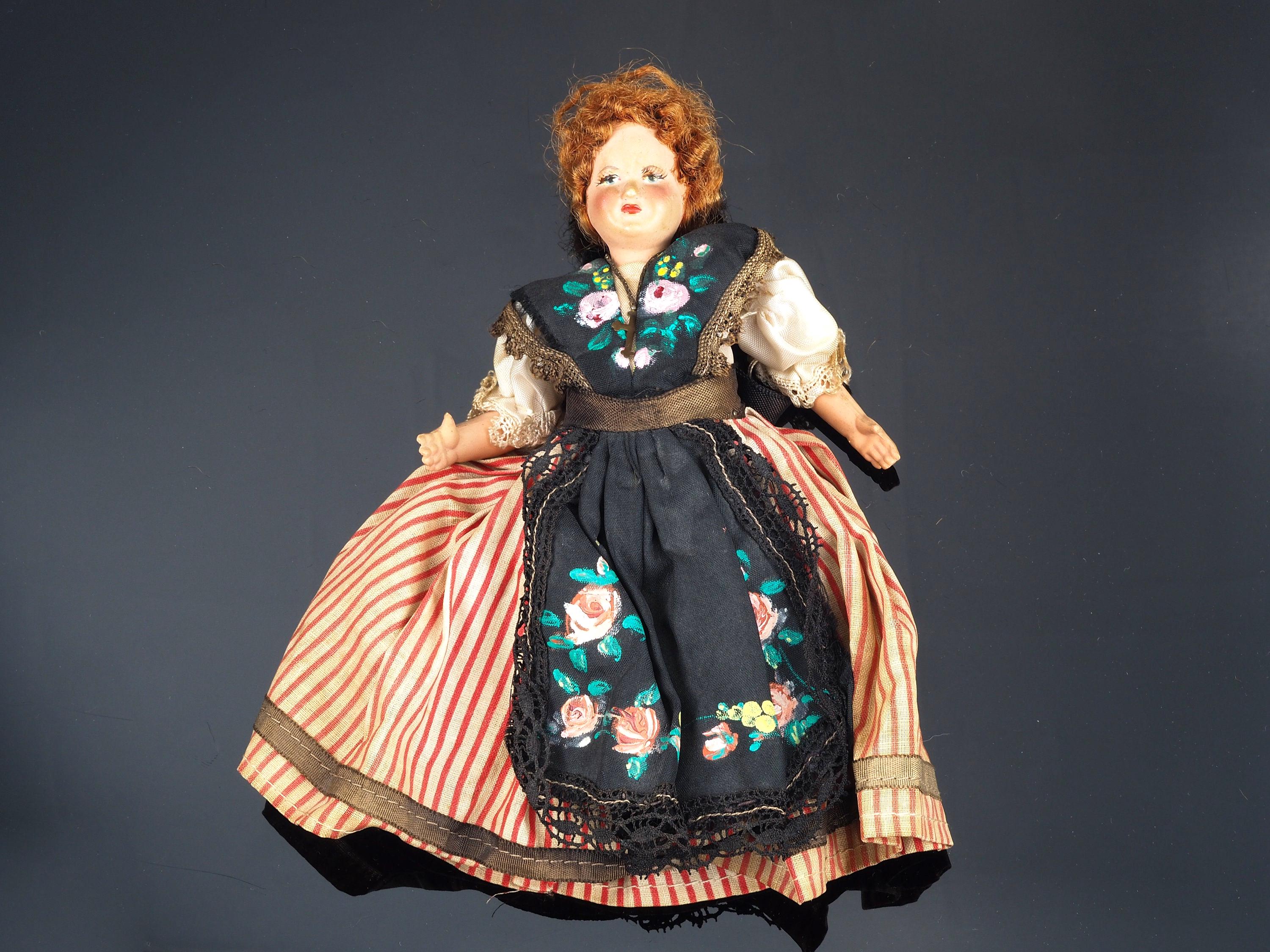 プチコリン　petit collin　フランス人形　ヴィンテージ PETITCOLLIN FRANCA Vintage 70's Large French Doll 19'' Made