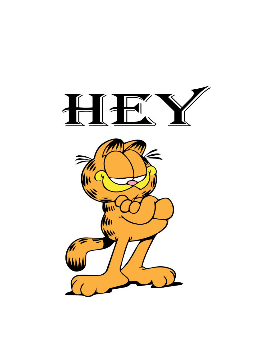 Garfield Fun Svg , Garfield Svg , Cricut , Silhouette - Etsy