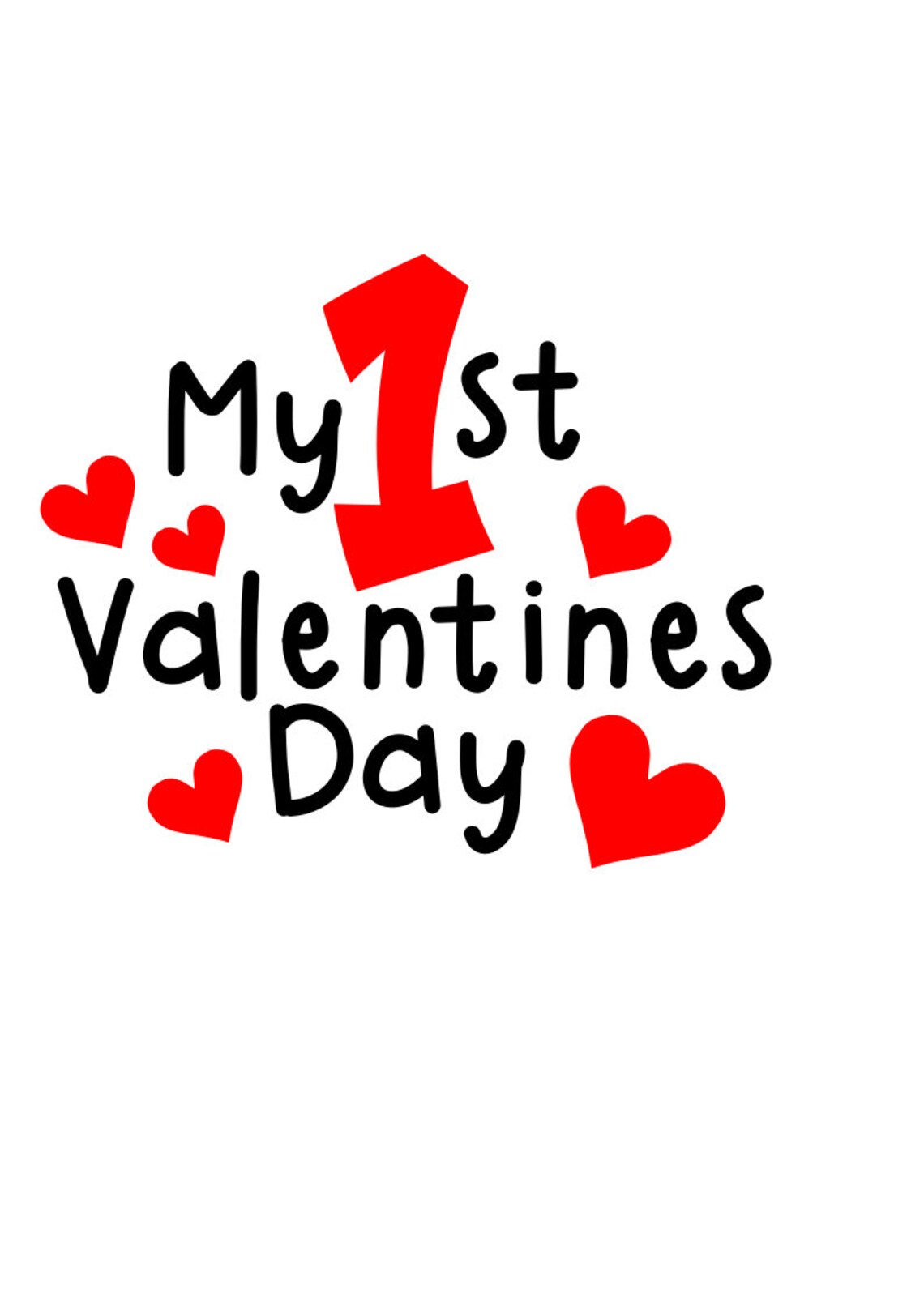 My First Valentine’s Day Svg February 14 Cricut Svg - Etsy