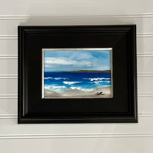 arte, pintura al óleo, arte costero, arte paisajístico, paisaje marino