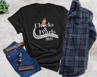 chucks and pearls moletom com capuz