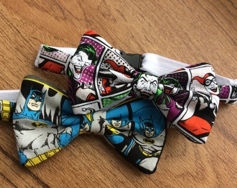Batman Joker Character Western Southwest Cowboy Necktie Bow Bolo Tie