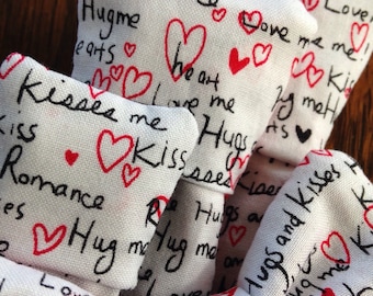 valentine's day love wedding holiday necktie bow bow tie pet dog collar slide on removable handmade accessory multiple sizes made to order