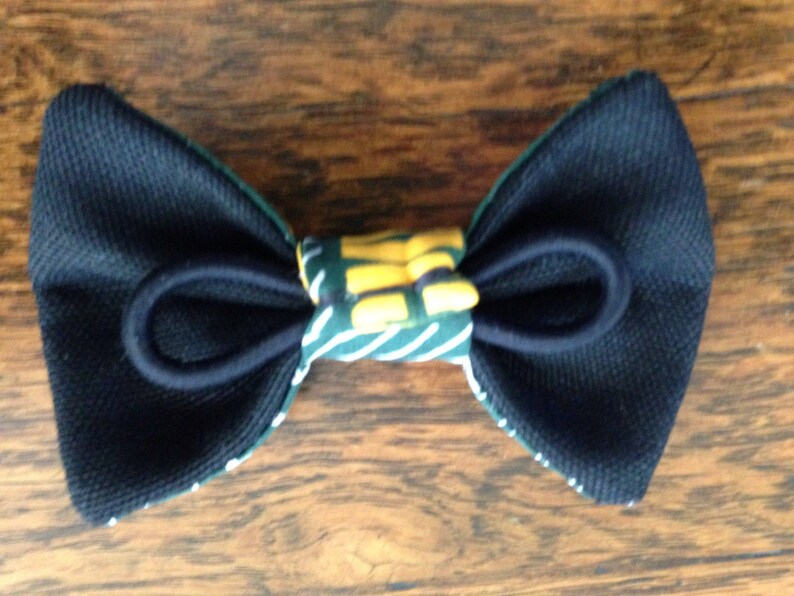 Green bay packers nfl dog collar necktie bow bow tie slide on Etsy