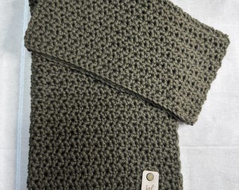 Crocheted dish towel and dish cloth. Made from “I Love this Cotton” yarn.