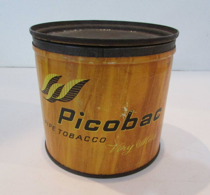 Vintage Picobac Pipe Tobacco Tin