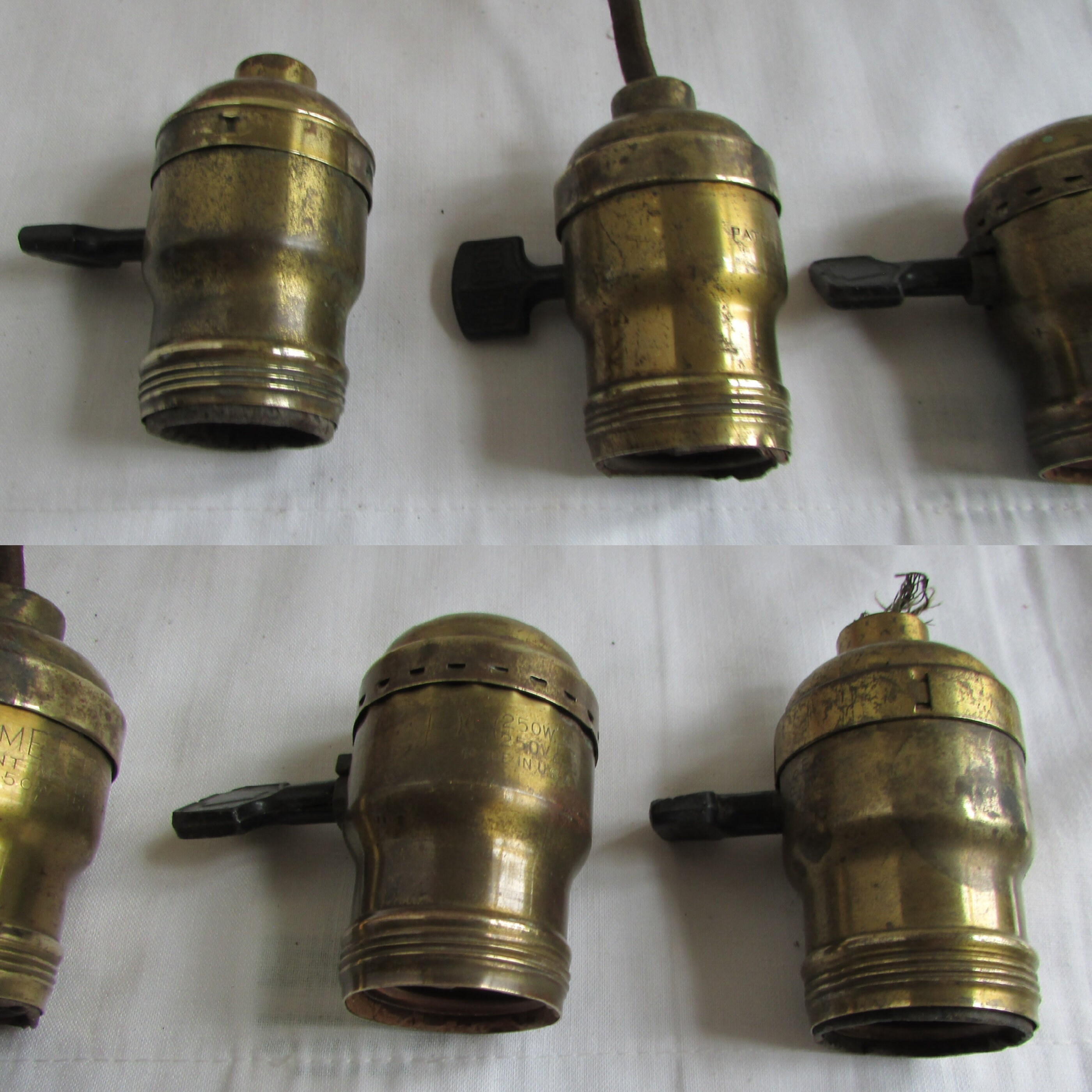 Antique 2024 lamp sockets