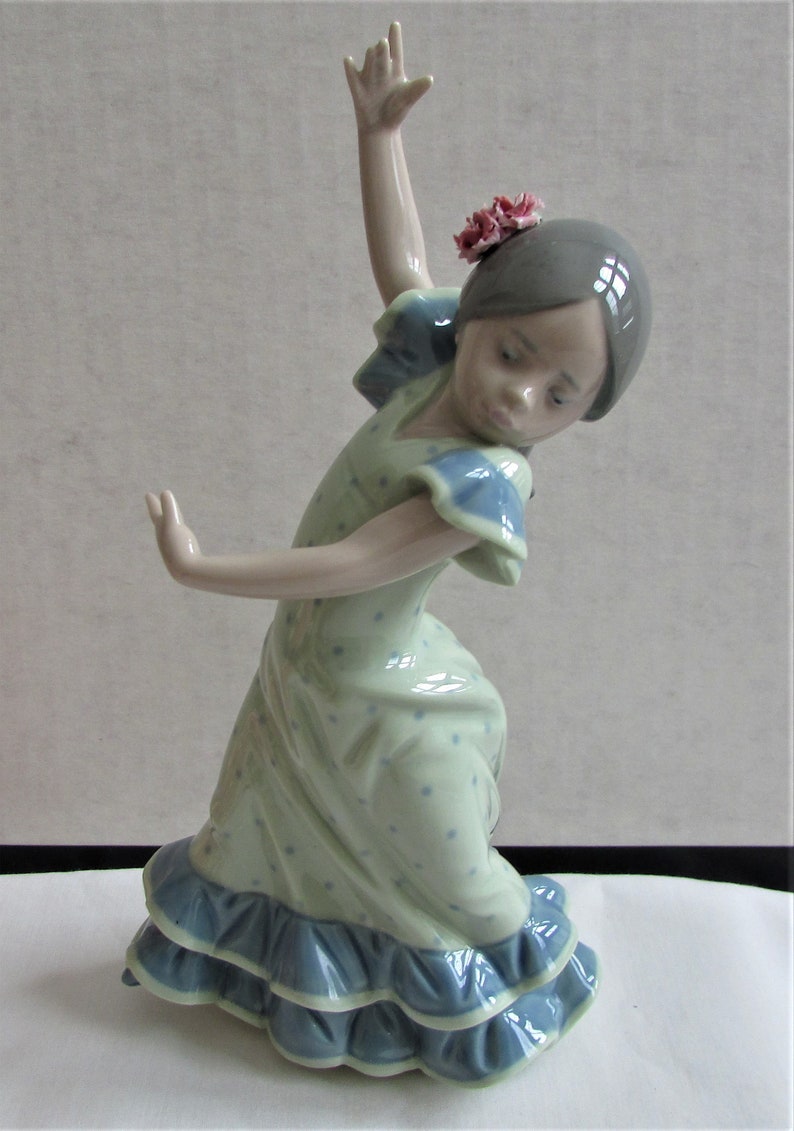 Vintage Lladro Lolita Porcelain Collectible Figurine