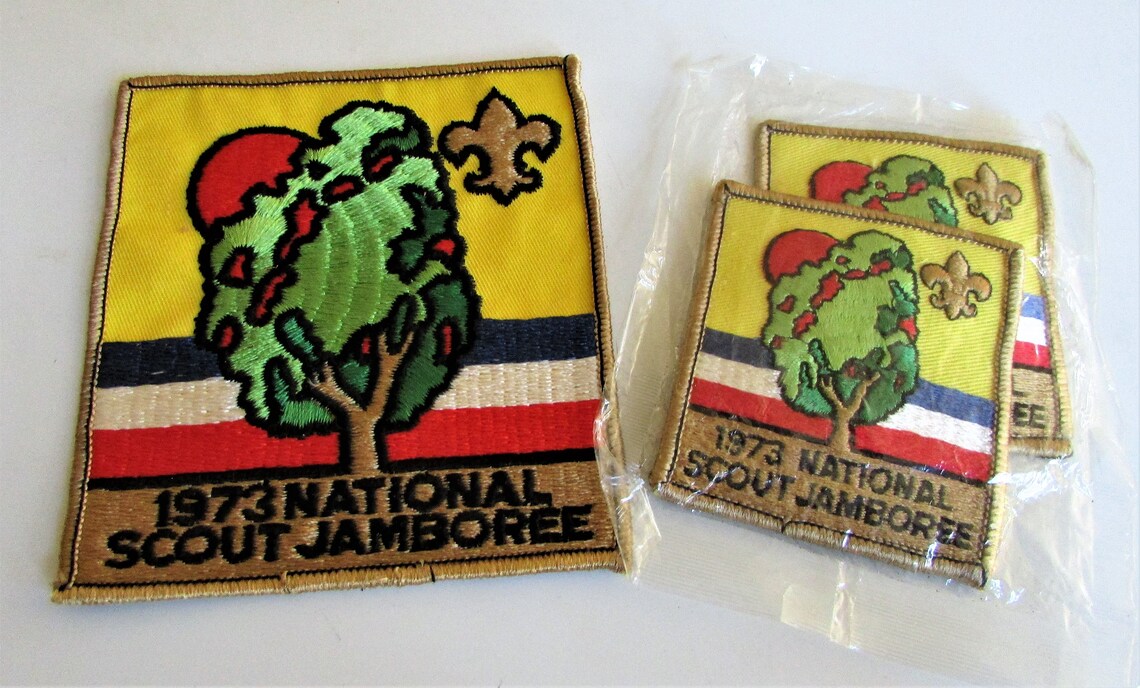 Vintage 1973 National Scout Jamboree Boy Scout Patches NOS Etsy