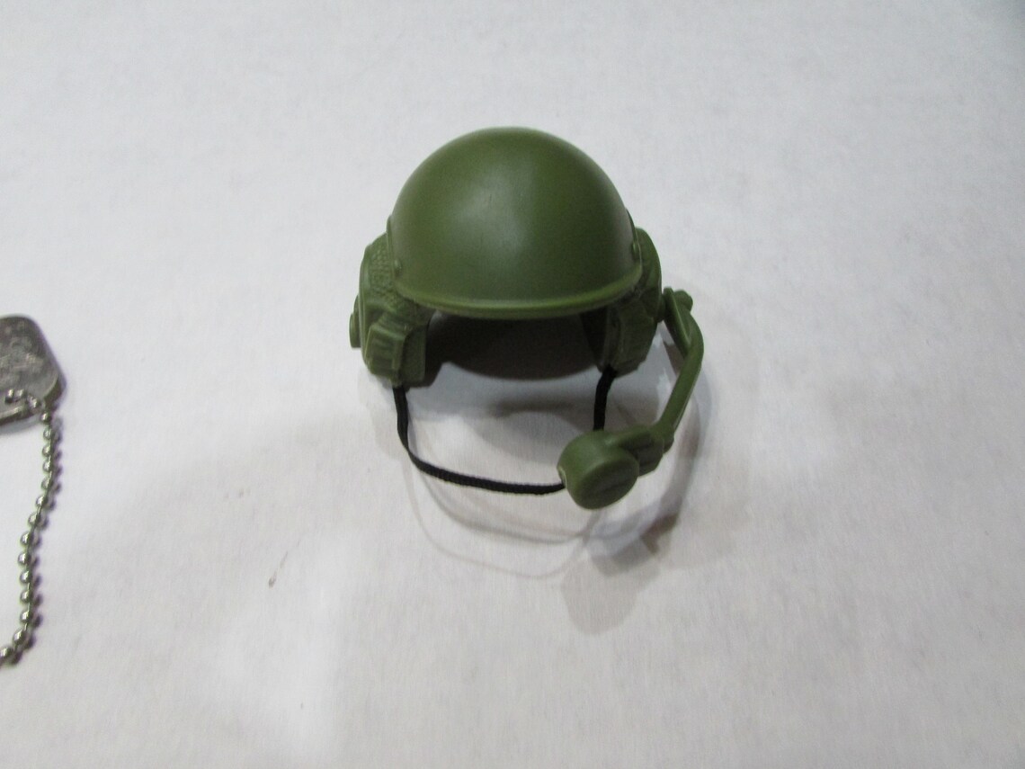 Vintage Green Action GI Joe Military Helmet with Toys Etsy