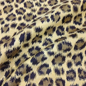 Sunbrella Cheetah Safari Outdoor Upholstery Fabric by the Yard Sunbrella 54&quot; Wide Solution Dyed Acrylic Awning Fabric - 2 Yard Minimum Order