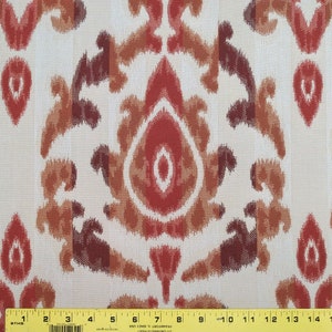 Sunbrella Bukhara Russet Discounted Outdoor Fabric by the  Yard- 2 Yard Minimum Order, See Details Before Ordering