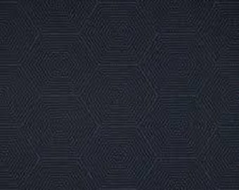 Tela para tapicería de exterior Sunbrella Enrich Indigo 44341-0001, tela acrílica teñida en solución Sunbrella de 137 cm de ancho. Pedido mínimo de 2 yardas.