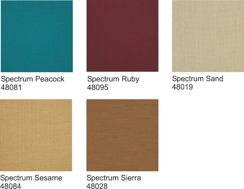 Sunbrella Outdoor Fabric by the Yard Sunbrella Cast Etsy