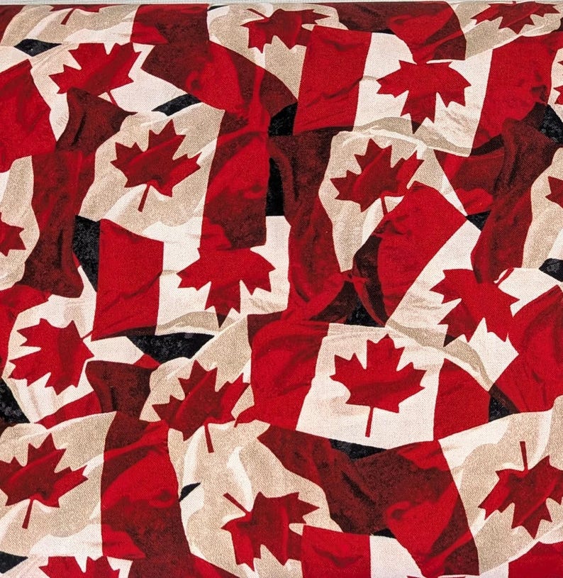 Canadian Classics 4 Coordinating Fabrics 100% Cotton From Northcott ...