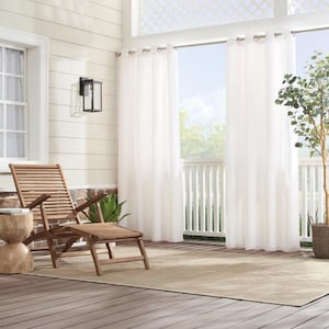 Sunbrella SEMI SHEER Shadow Mist Honey Outdoor Drapery Fabric, Discontinued Outdoor Fabric by the Yd - 2 Yard Minimum Order, See Details