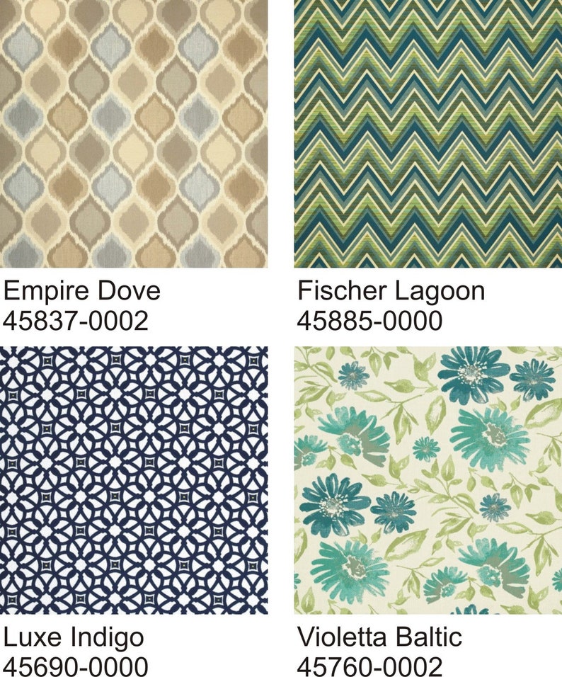 Sunbrella Outdoor Fabrics by the Yard. Sunbrella Patterned Etsy