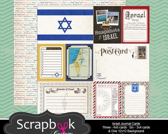 Scrapbook Paper Pkg of 25 sheets Jerusalem