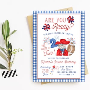 Ole Miss birthday invitation, Hotty toddy birthday, Are you ready invitation, Ole miss party, football party, tailgating party, grove party