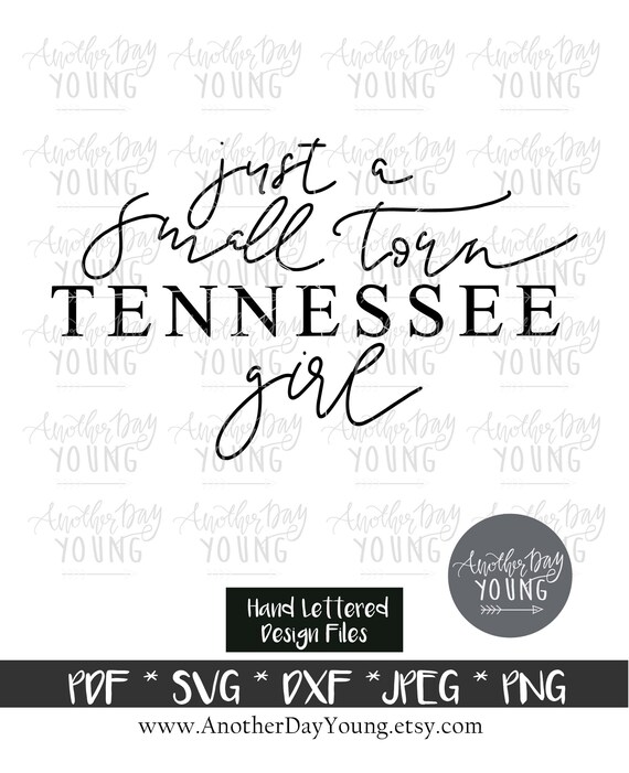Download Just A Small Town Tennessee Girl Svg Tennessee Svg Etsy