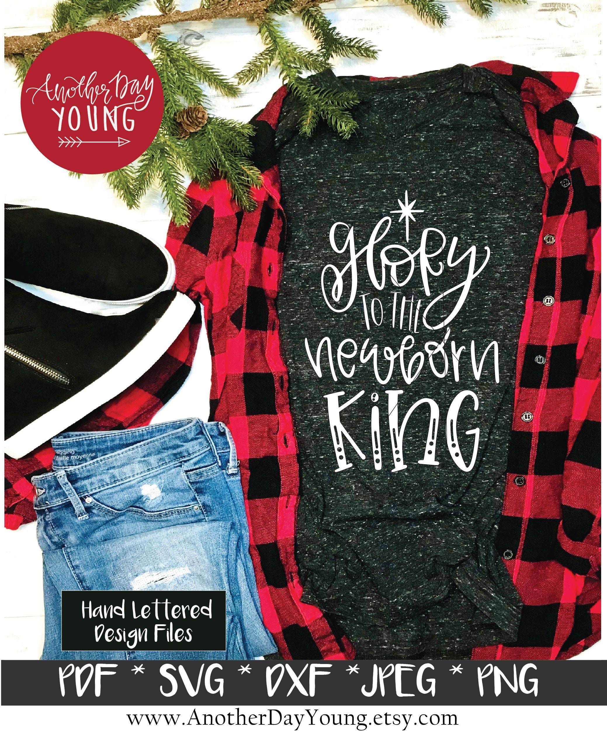 Download Free Glory To The Newborn King Svg Christmas Svg Jesus Svg Etsy SVG DXF Cut File