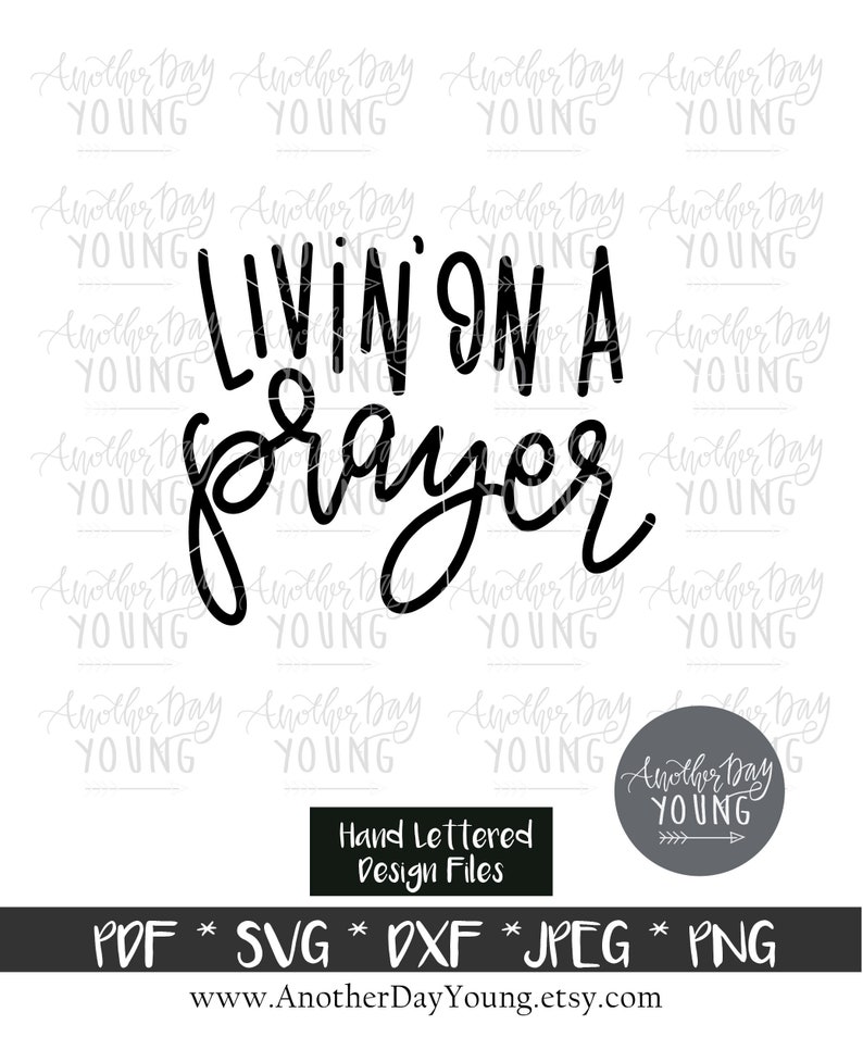 Download Livin On A Prayer svg / Prayer PNG svg / Faith svg / Hand ...