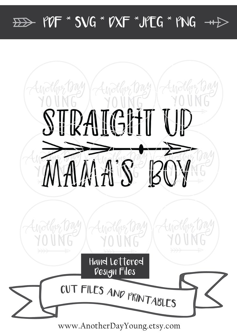 Download Straight Up Mama's Boy svg / mama's boy svg / | Etsy