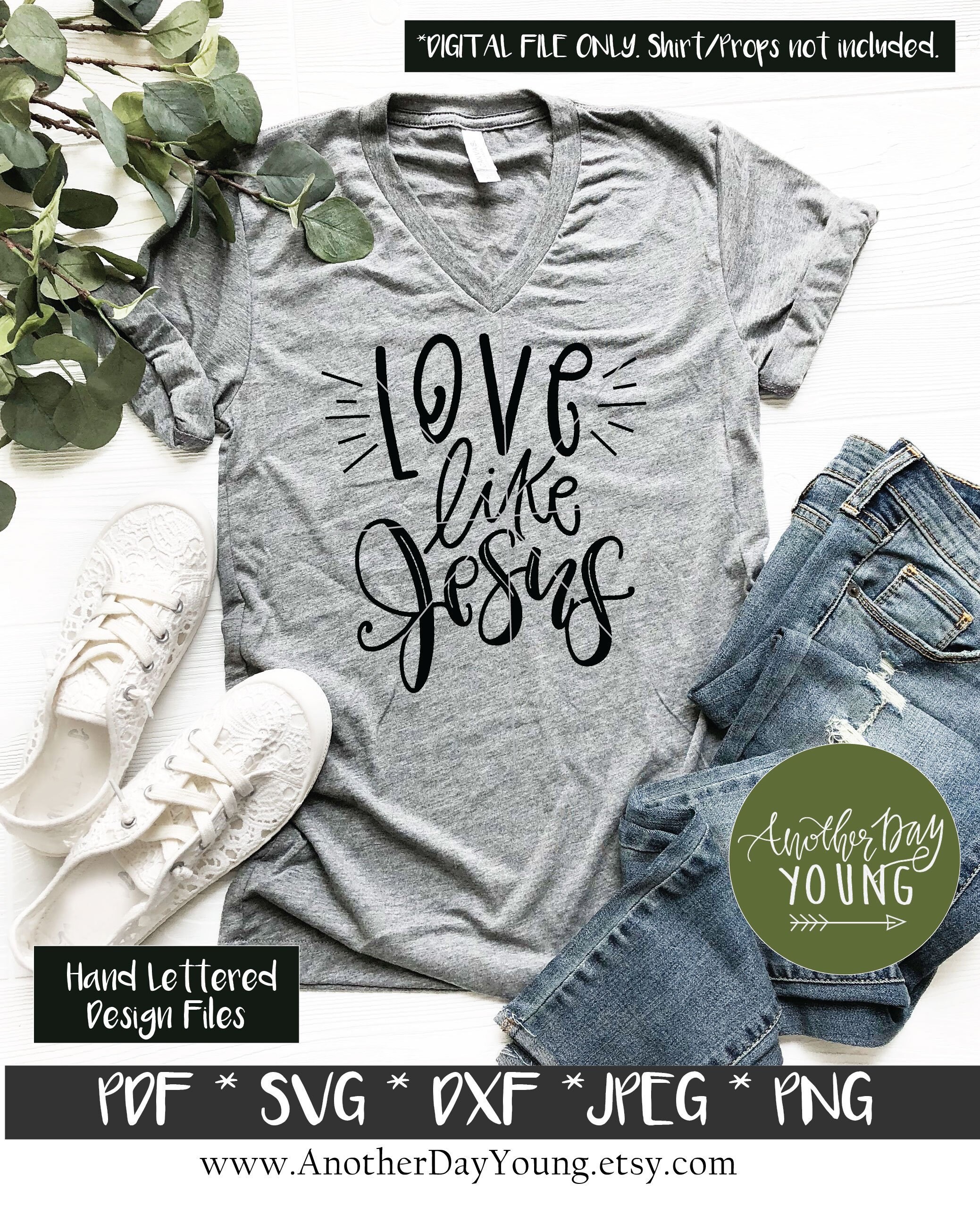 Free Free Love Like Jesus Svg