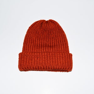 The Classic Beanie Terracotta